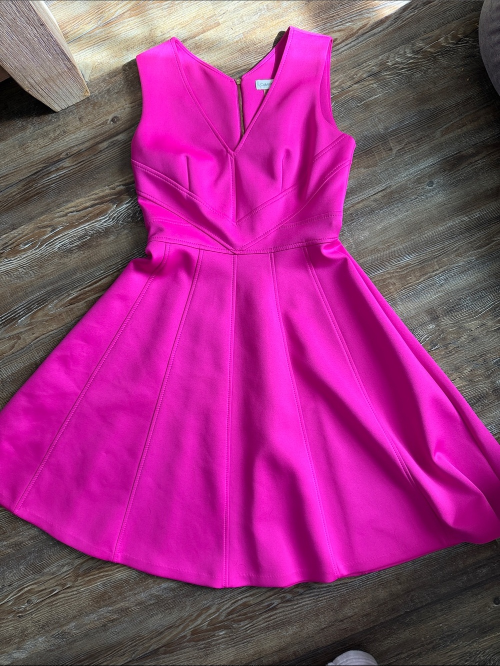 Pink Midi Calvin Klein Dress Like New